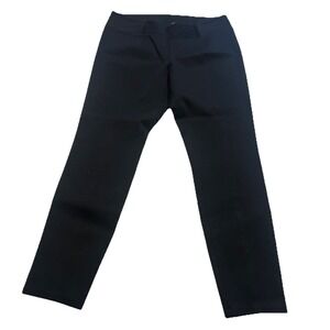 Eileen Fisher Black Tapered Stretch Pants Large‎ 34x 30